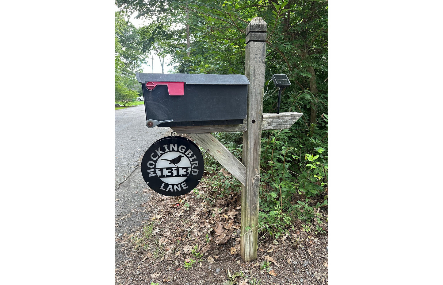 Dusk On LED Address Sign